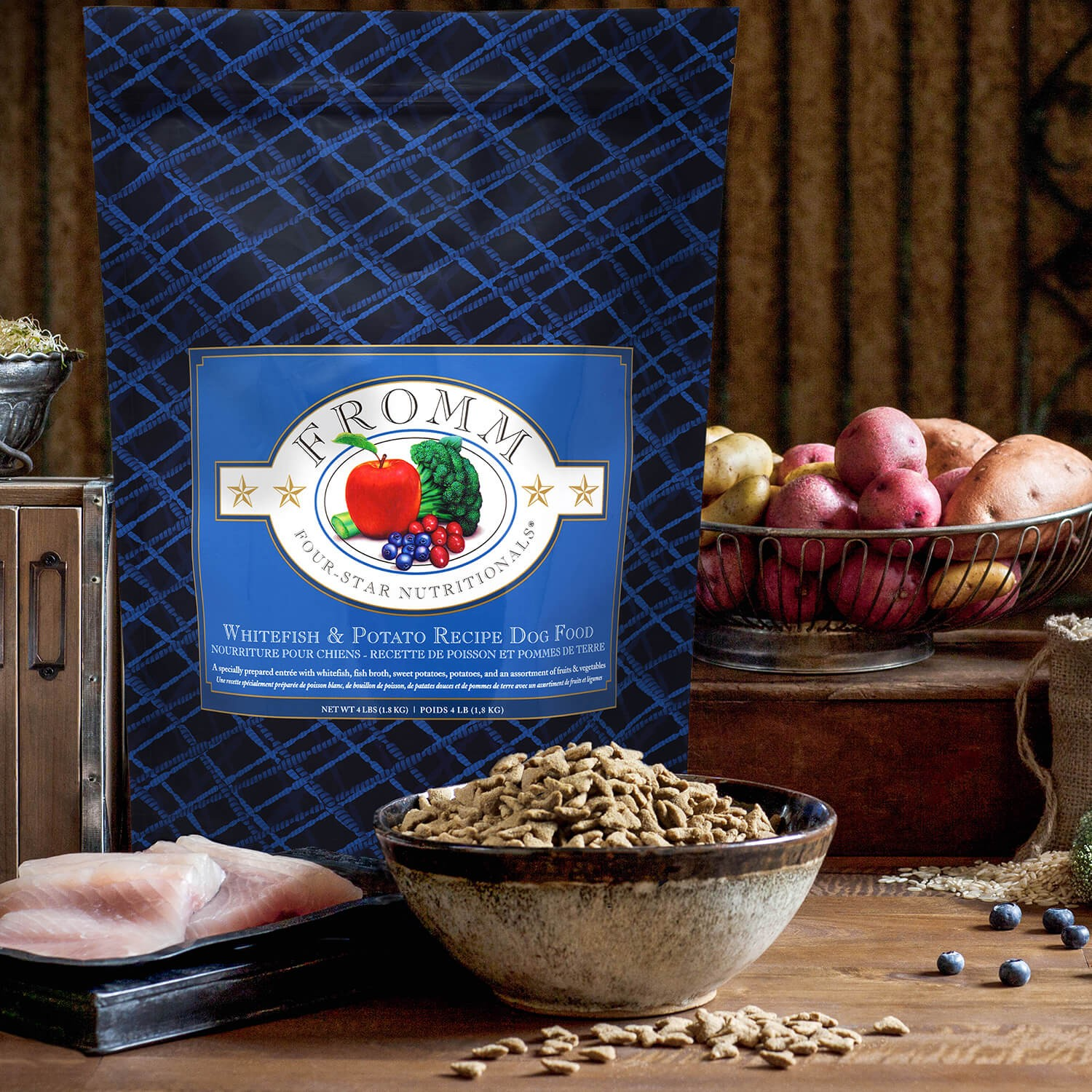 Fromm Four Star Whitefish & Potato Recipe Dog Dry Food
